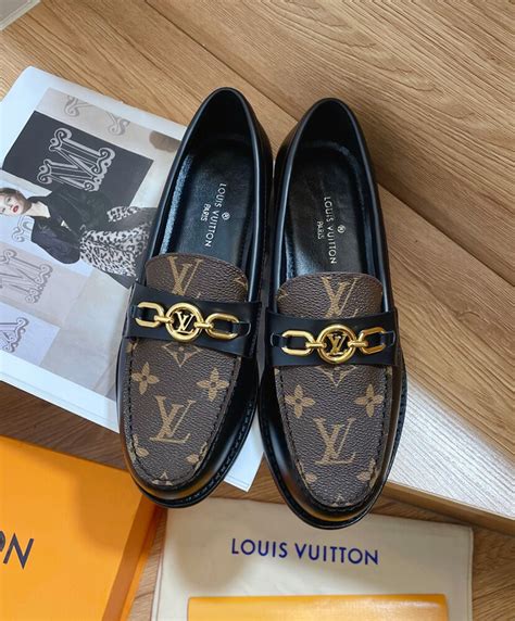 louis vuitton suede loafers|louis vuitton chess flat loafer.